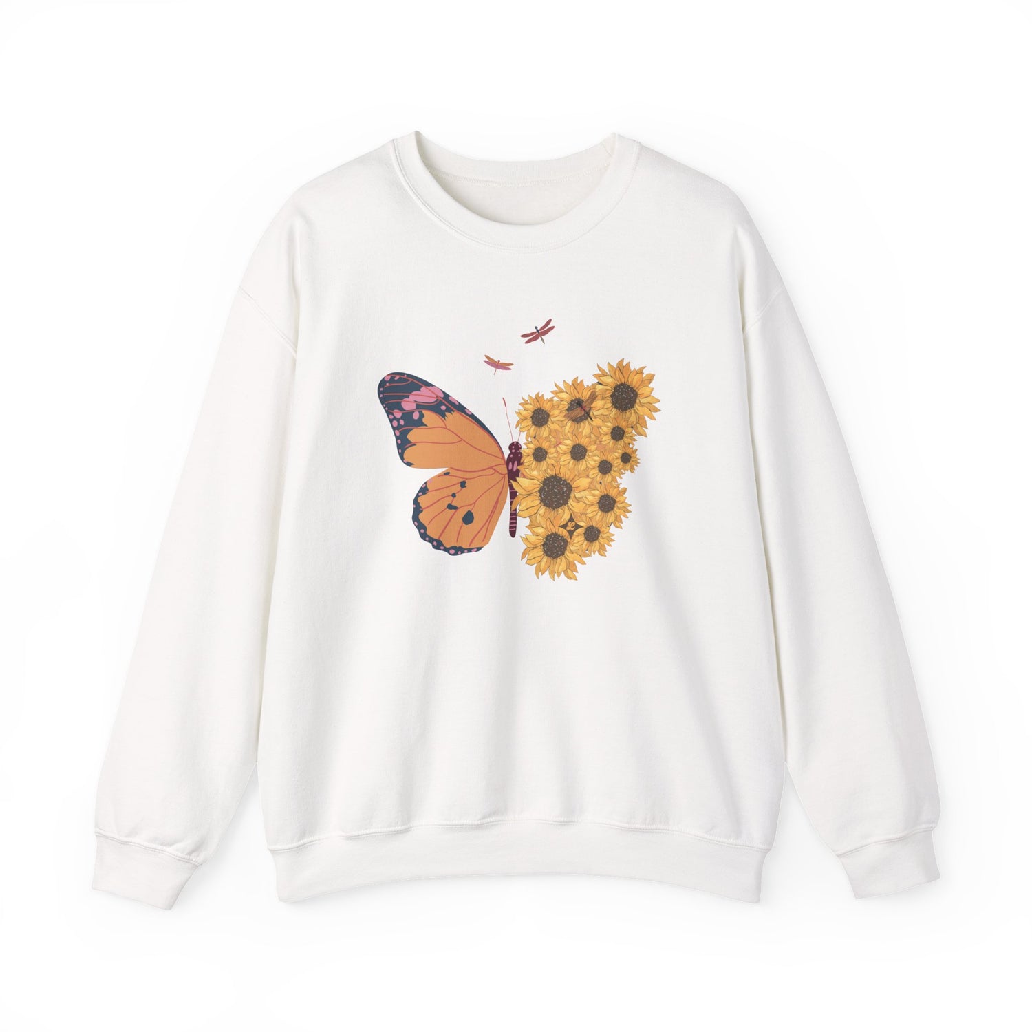 Flowers in Flight Crewneck
