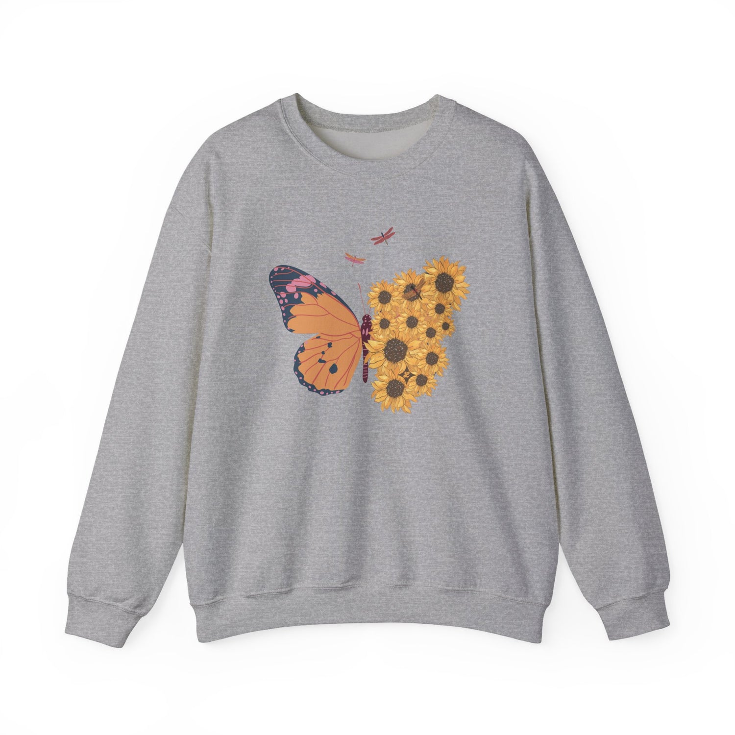 Flowers in Flight Crewneck