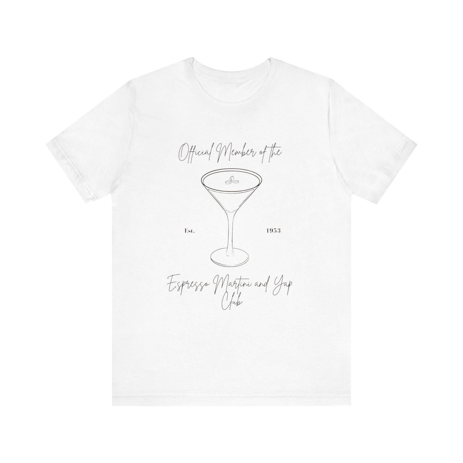 Espresso Martini & Yap Club Tee