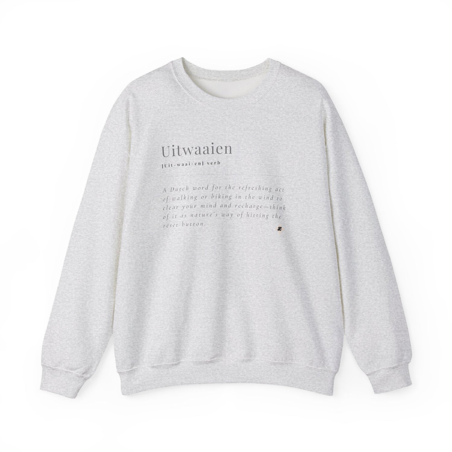 Uitwaaien Crewneck