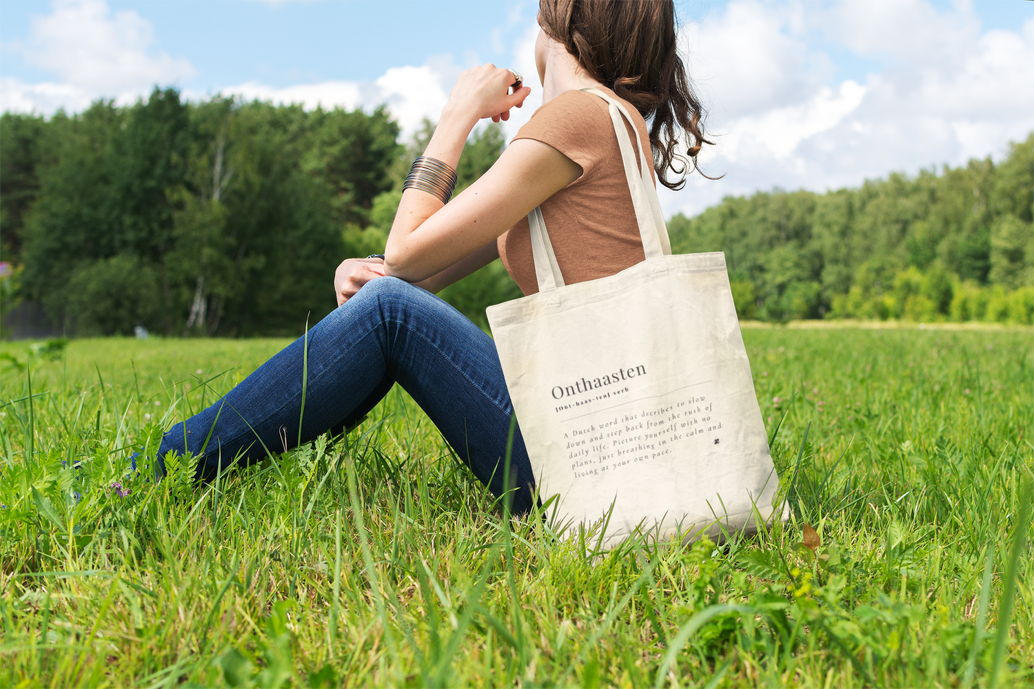 Onthaasten Tote