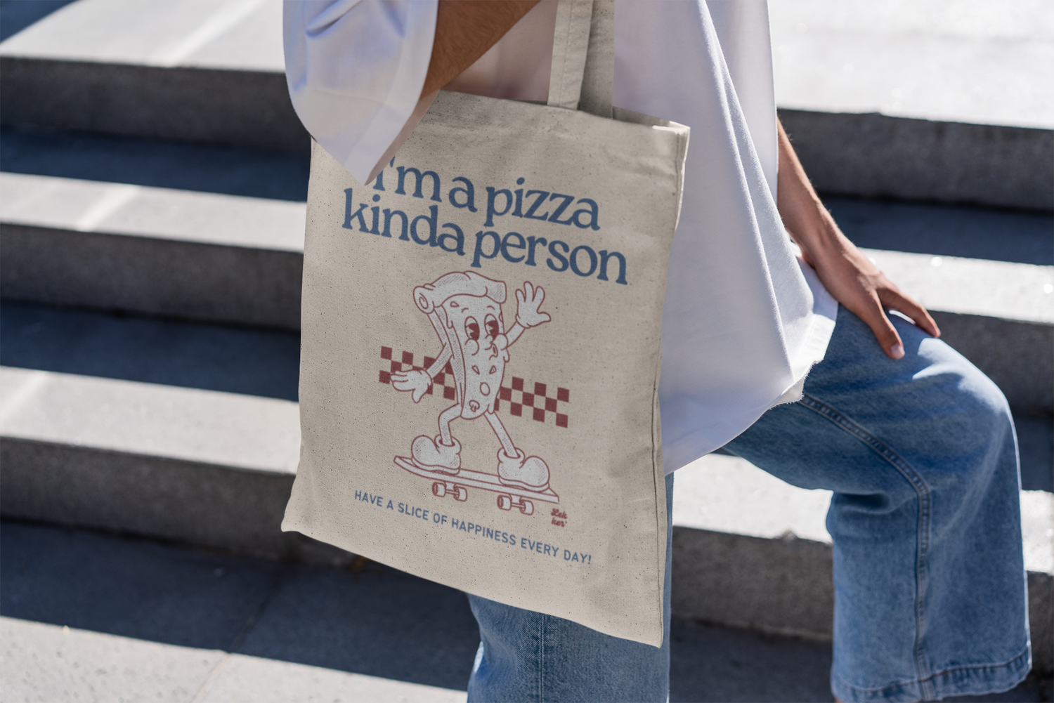 Slice of Happiness Tote Bag