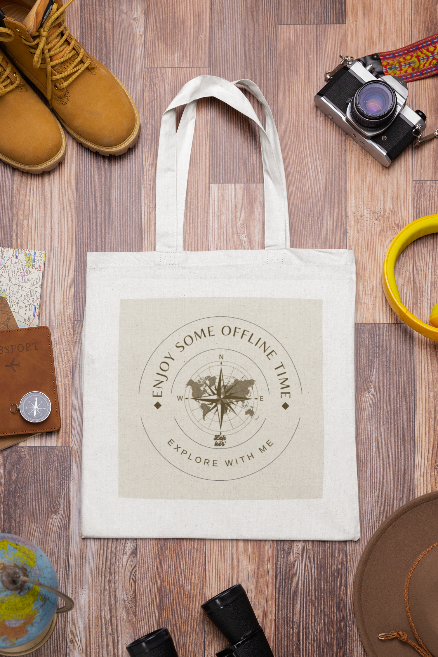 Explore With Me Tote