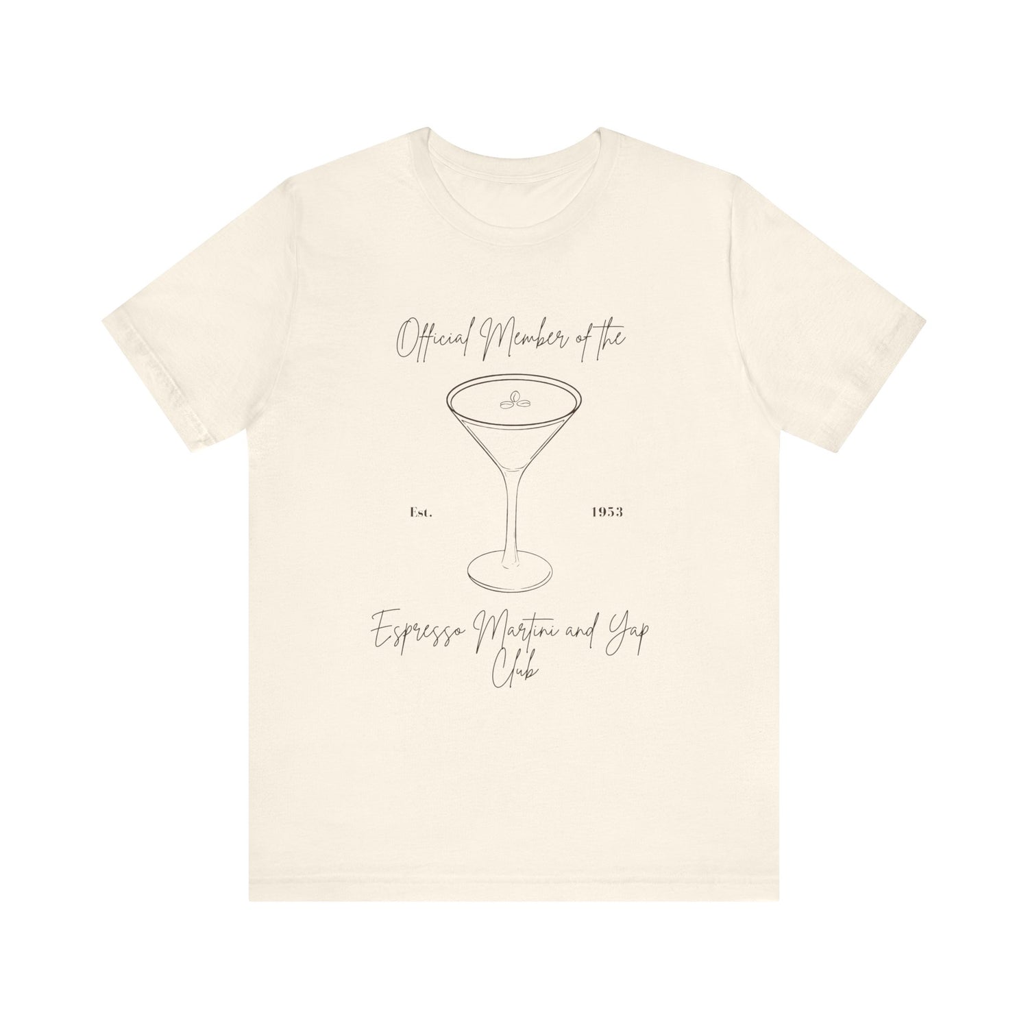 Espresso Martini & Yap Club Tee