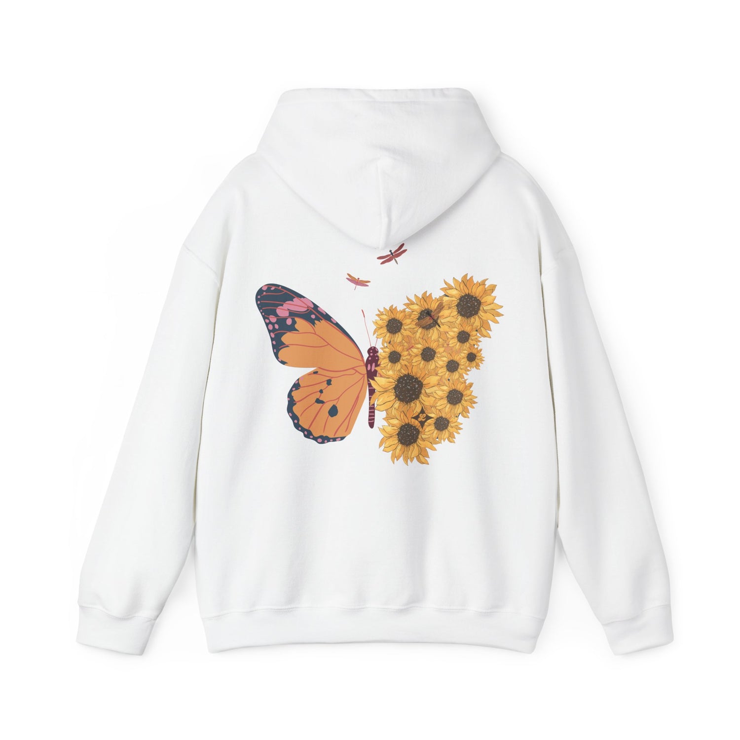 Flowers in Flight Hoodie