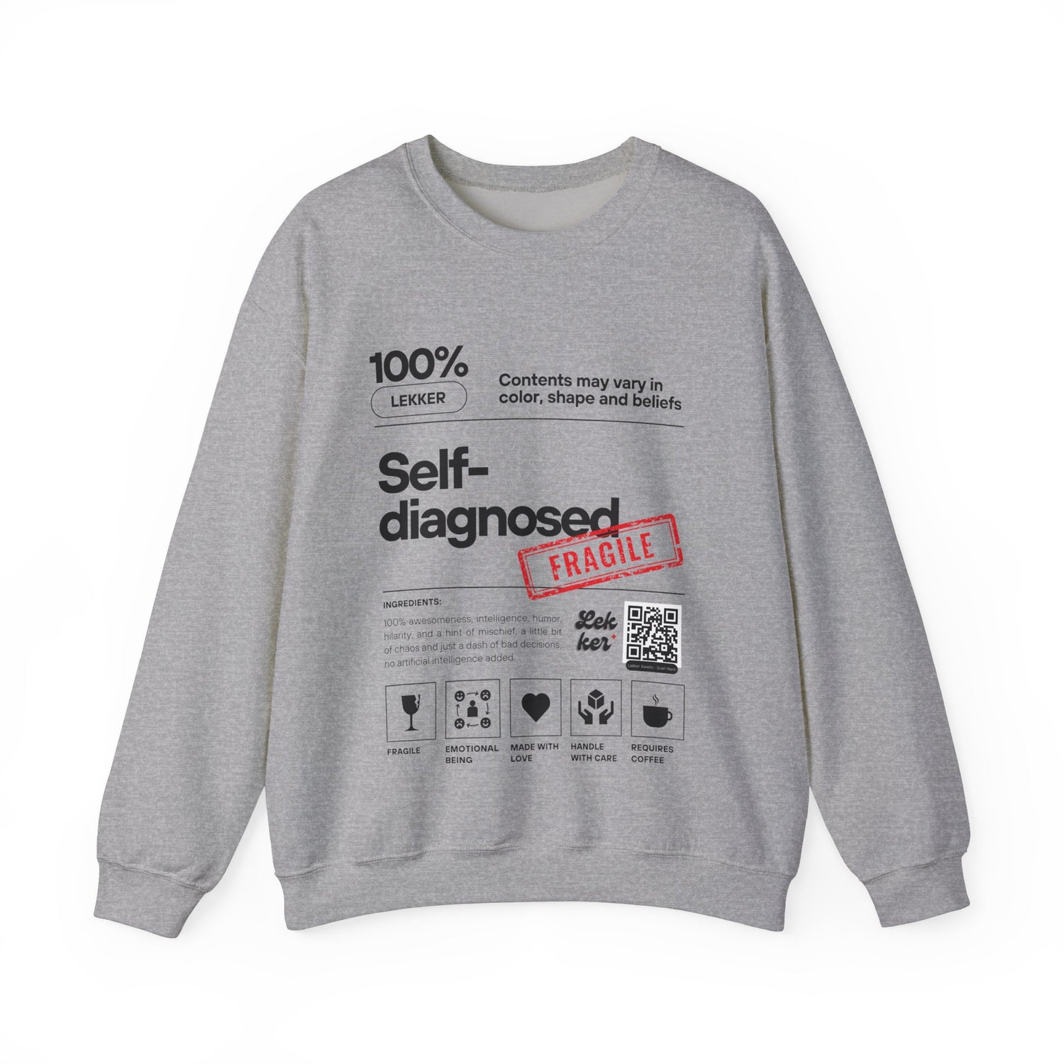 Fragile Not Weak Crewneck