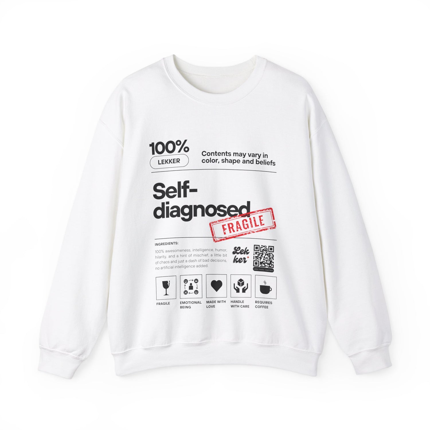 Fragile Not Weak Crewneck