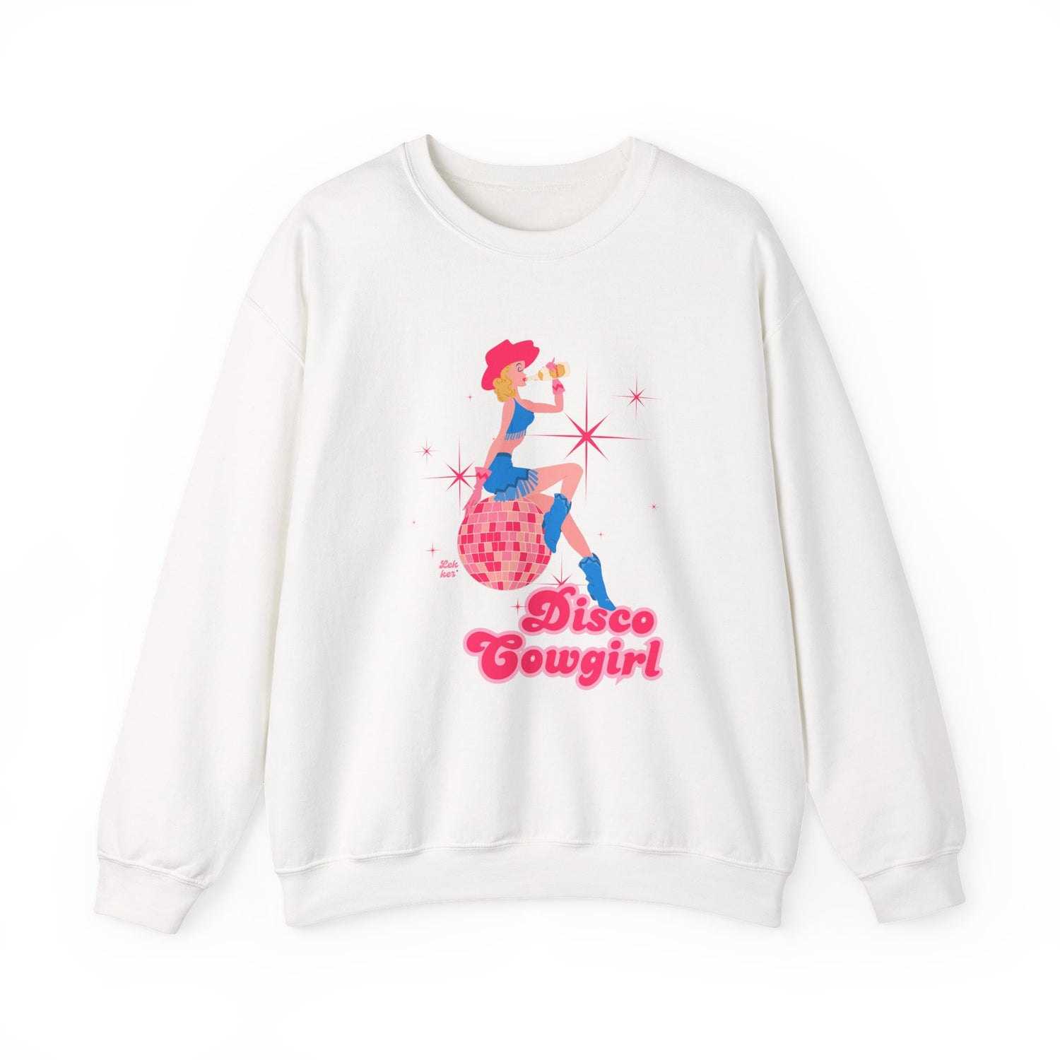 Disco Cowgirl Crewneck