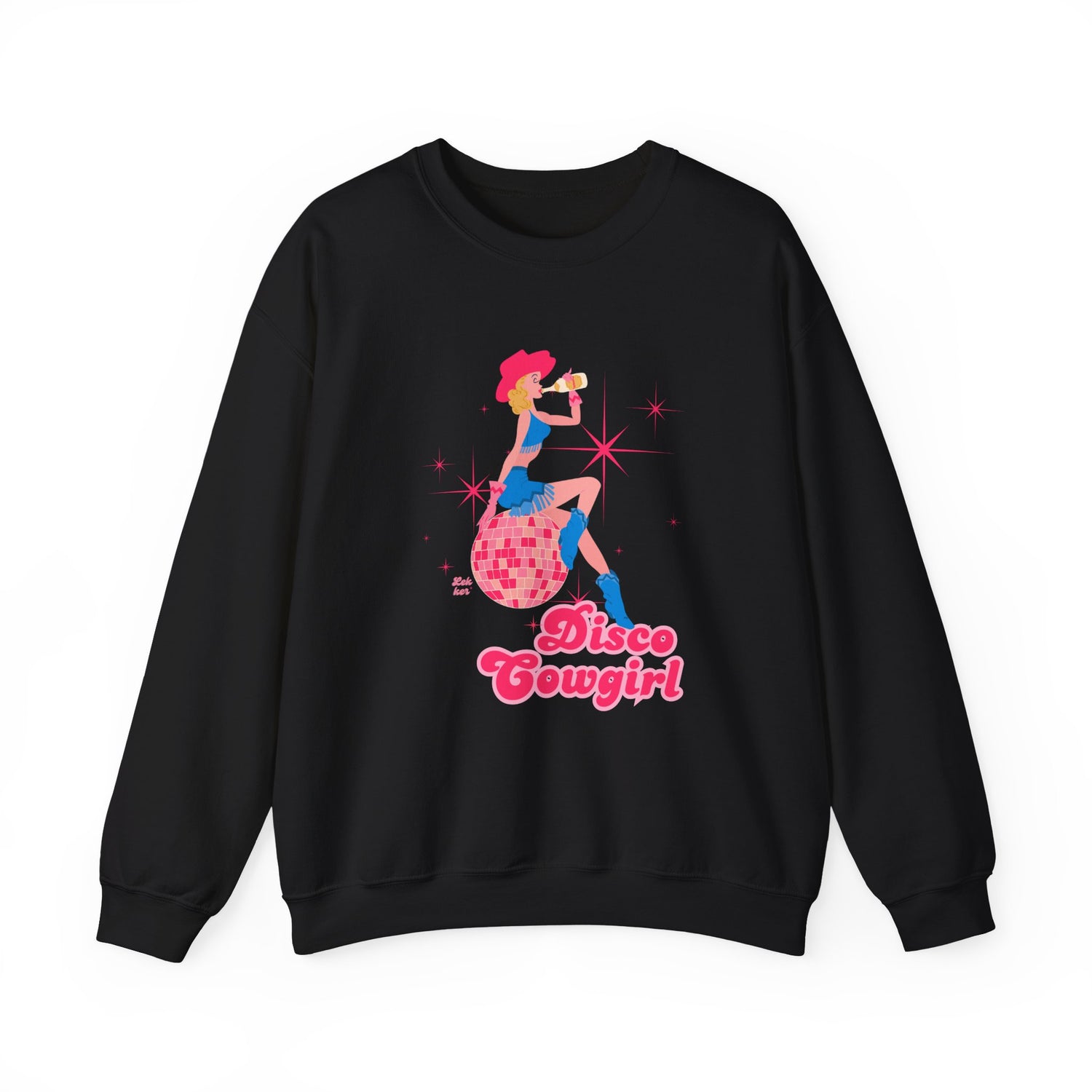 Disco Cowgirl Crewneck