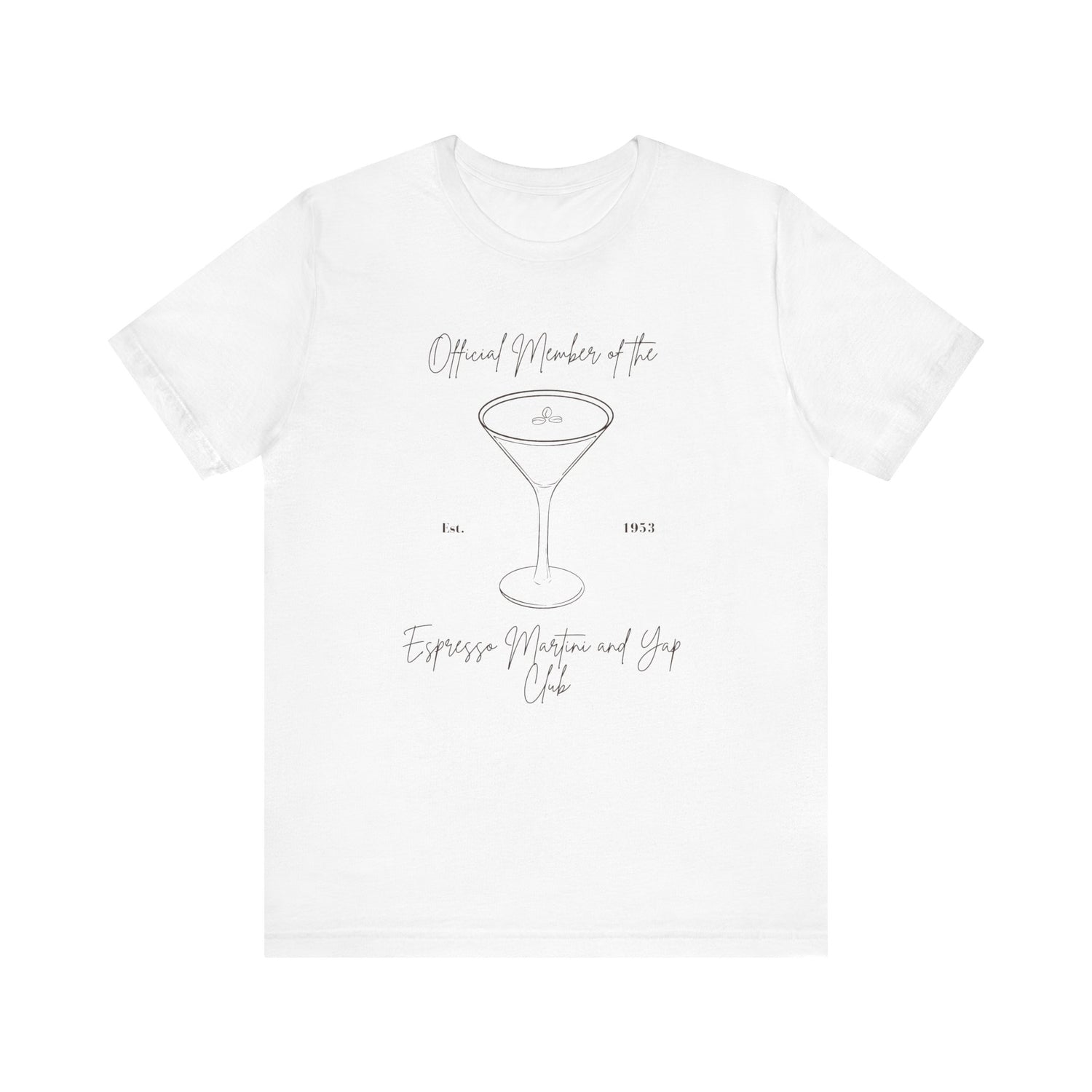 Espresso Martini & Yap Club Tee